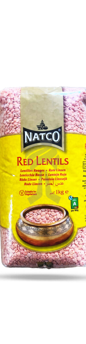 Natco Red Lentils 1kg