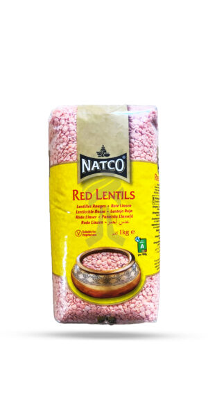 Natco Red Lentils 1kg