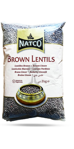 Natco Brown Lentils 2kg