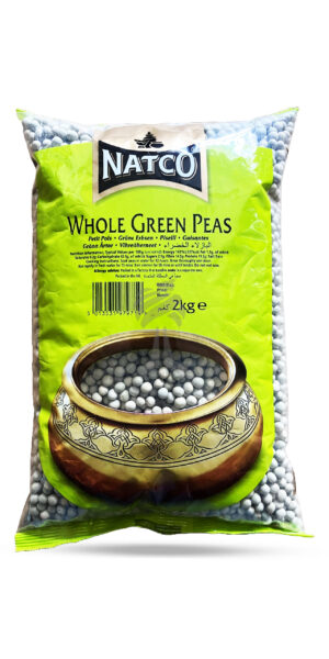 Natco Whole Green Peas 2kg