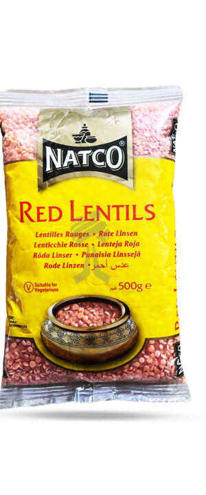 Natco Red Lentils 500g