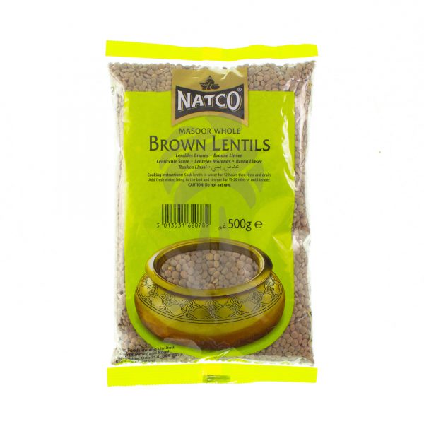 Natco Brown Lentils 500g-0