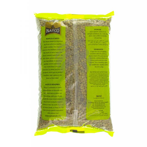 Natco Green Lentils 2kg-27776