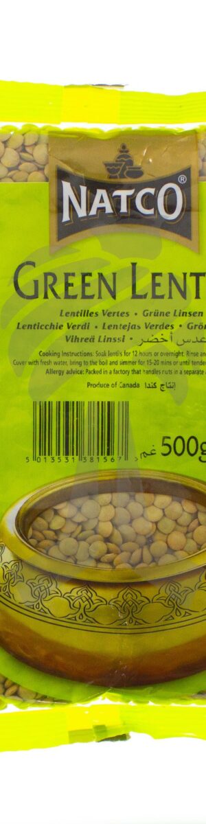 Natco Green Lentils 500g-0