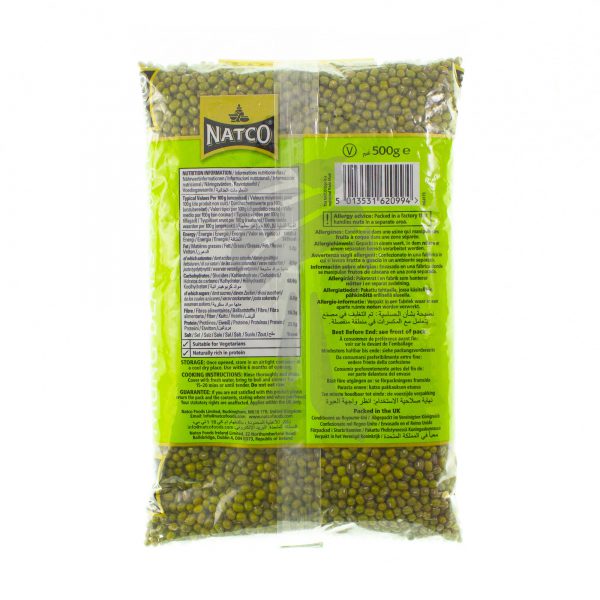 Natco Mung Beans 500g-28028