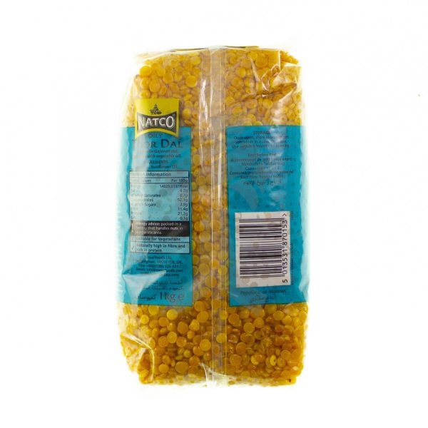 Natco Toor Dal Oily 1kg-28020