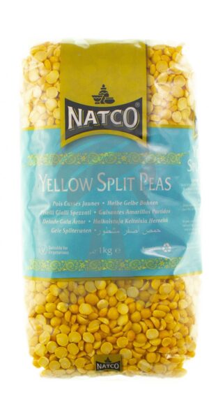 Natco Yellow Split Peas 1kg-0