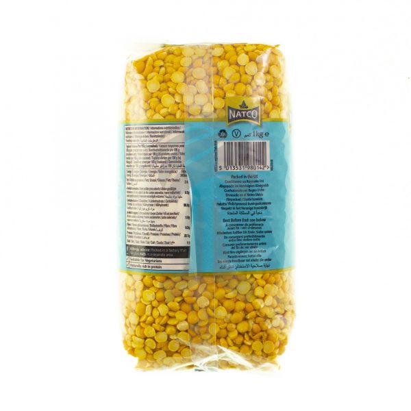 Natco Yellow Split Peas 1kg-28022