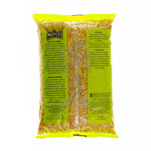 Natco Yellow Split Peas 2kg-27798