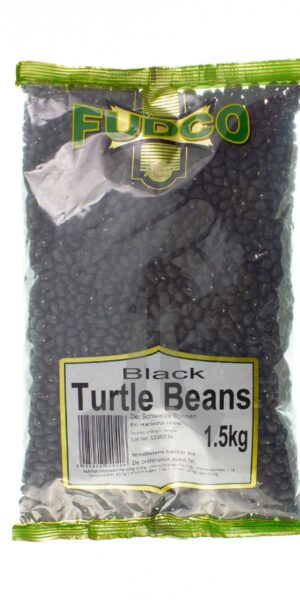 Fudco Black Turtle Beans 1.5kg-0