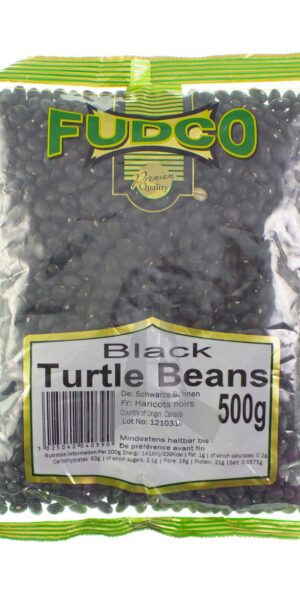 Fudco Black Turtle Beans 500g-0