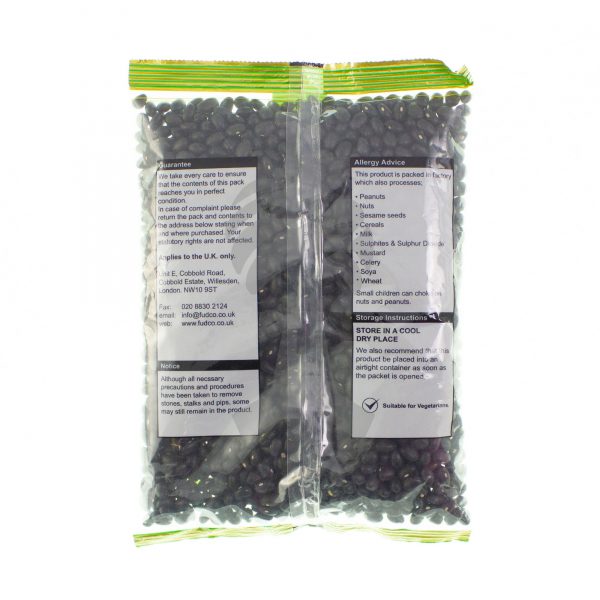 Fudco Black Turtle Beans 500g-27952