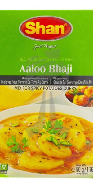 Shan Aaloo Bhaji Curry Mix 50g-0