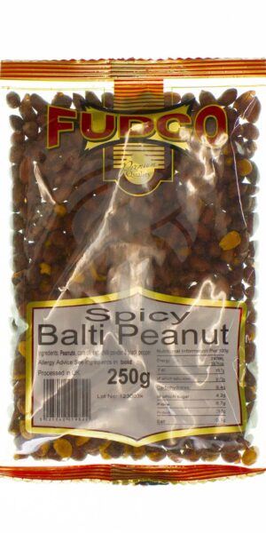 Fudco Spicy Balti Peanuts 250g-0