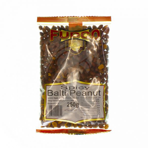 Fudco Spicy Balti Peanuts 250g-0