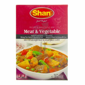 Shan Meat & Vegetable Curry Mix 100g-0