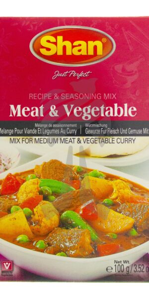 Shan Meat & Vegetable Curry Mix 100g-0