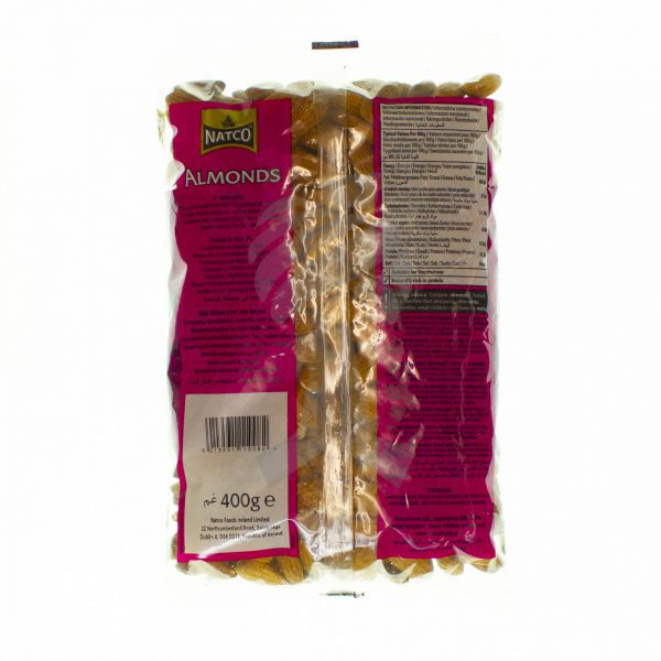 Natco Almonds Whole 400g-28463