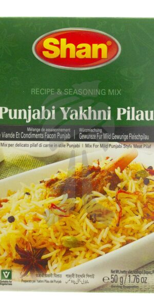 Shan Punjabi Yakhni Pilau Mix 50g-0