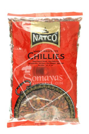 Natco Whole Bird's-Eye Chillies 400g-0