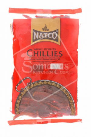 Natco Chilli Stemless Whole 200g-0