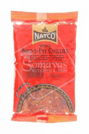 Natco Whole Bird's-Eye Chillies 150g-0