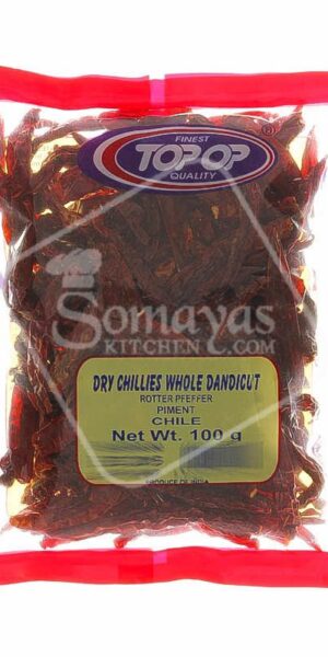 Top-Op Dry Chilli Whole Dandicut 250g-0