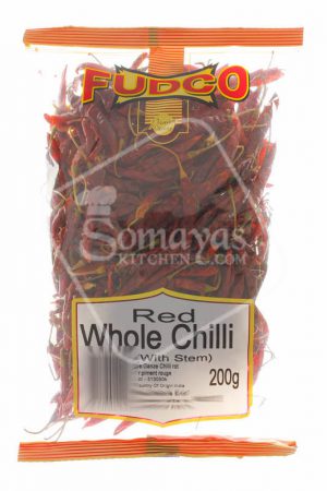 Fudco Red Whole Chilli With Stem 100g-0