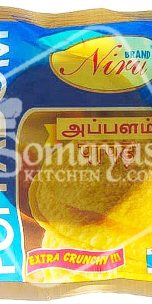 Niru Plain Poppadam- Mini (3) 150g-0