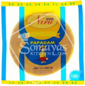 Niru Plain Papadam (5) 150g-0