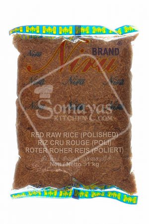 Niru Red Raw Rice Polished (1kg)-0