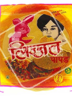 Lijjat Plain Papad 200g-0
