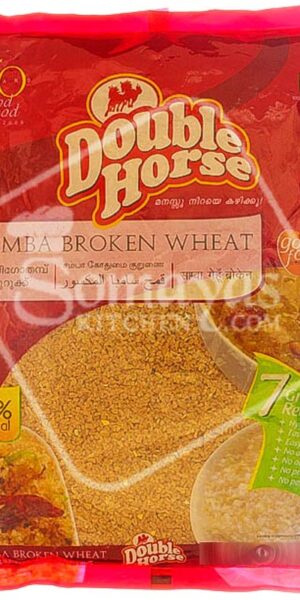 Double Horse Samba Wheat Broken 1kg-0
