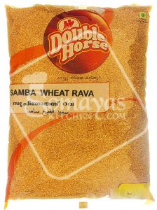 Double Horse Samba Wheat Rava 1kg