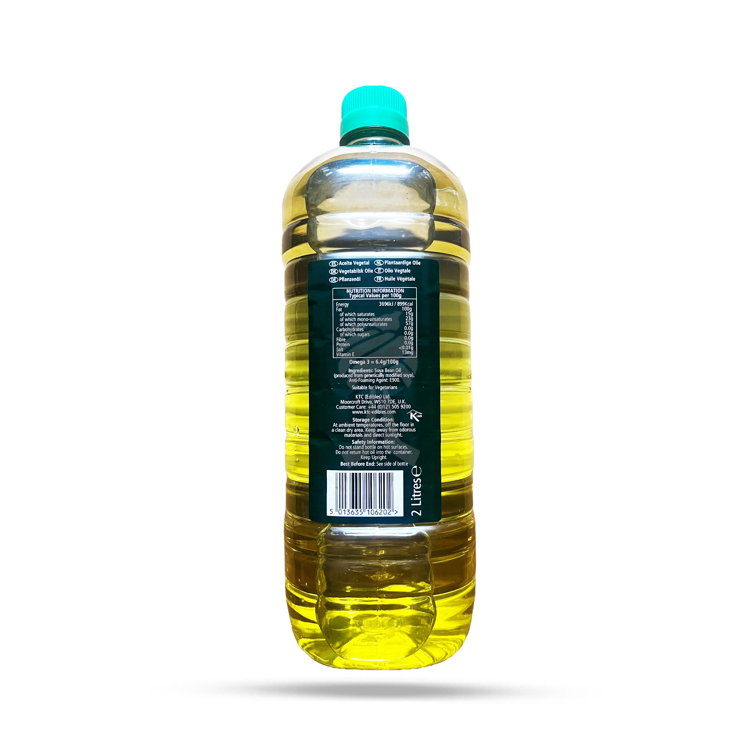 KTC Vegetable Oil 2lit - Image 2