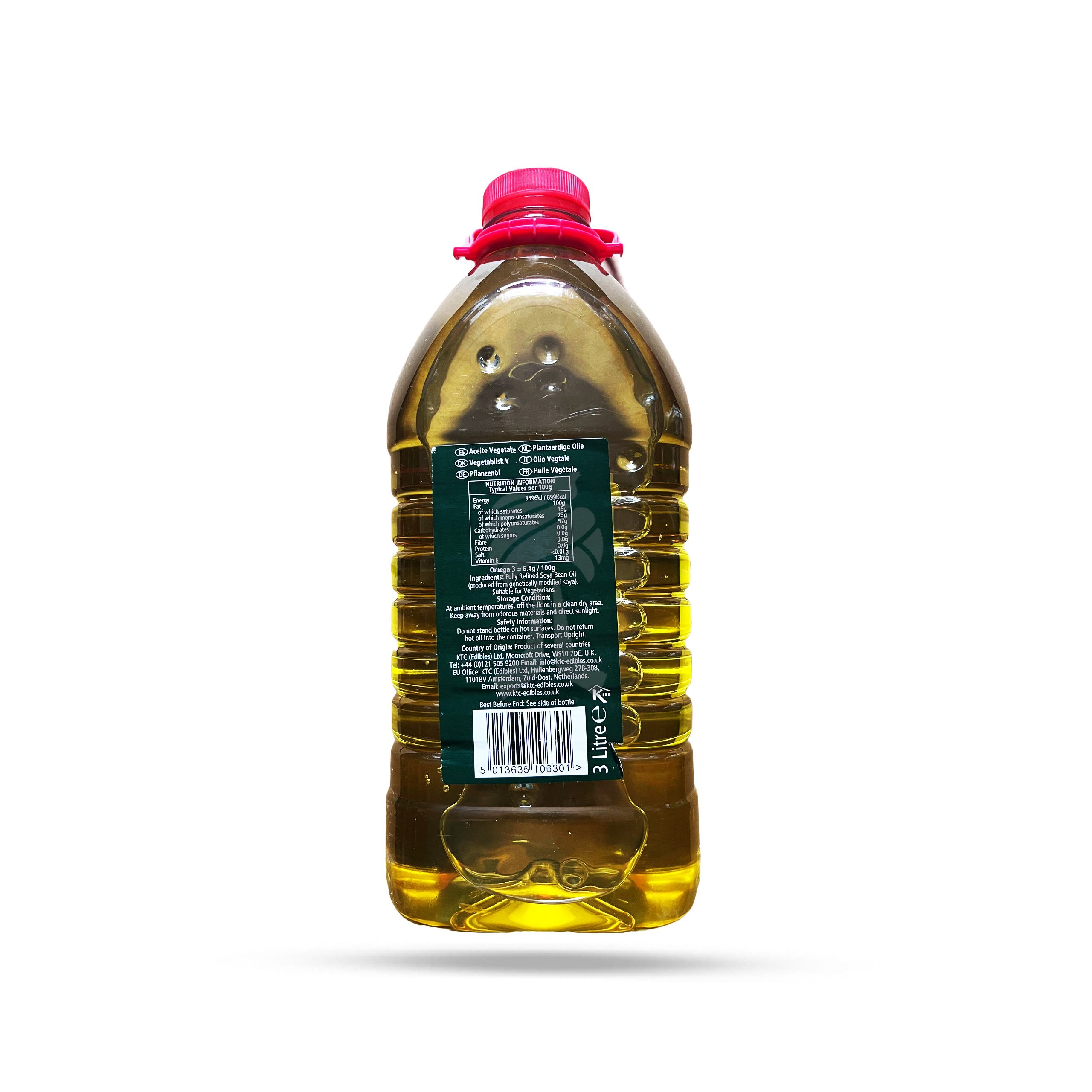 KTC Vegetable Oil 3lit - Image 2