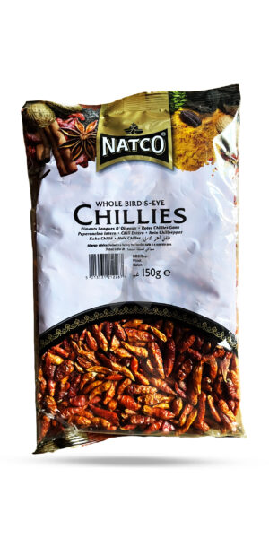 Natco Whole Bird's-Eye Chillies 150g