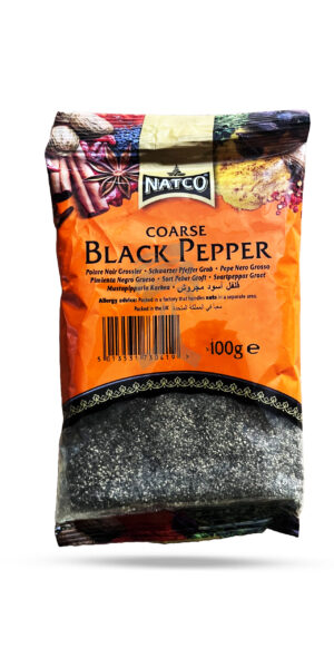 Natco Black Pepper Coarse 100g