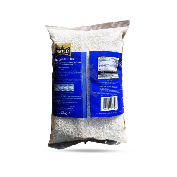 Natco Long Grain Rice 2kg - Image 2