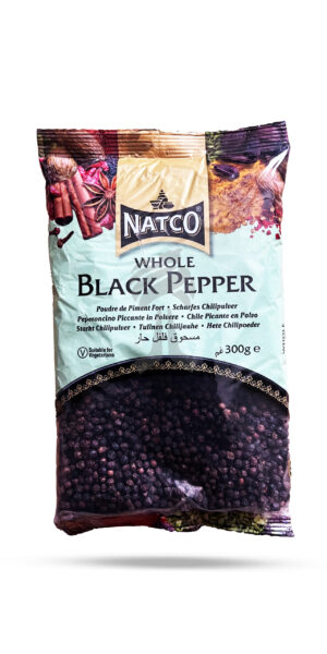 Natco Black Pepper Whole 300g