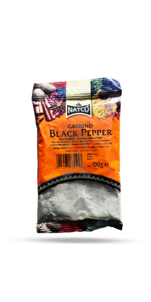 Natco Black Pepper Ground 100g