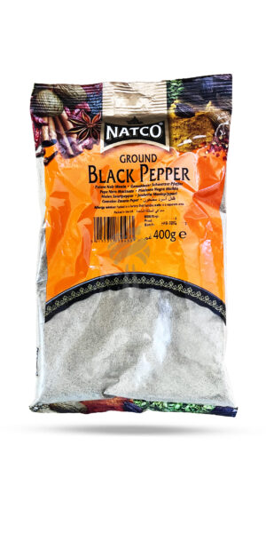 Natco Black Pepper Ground 400g