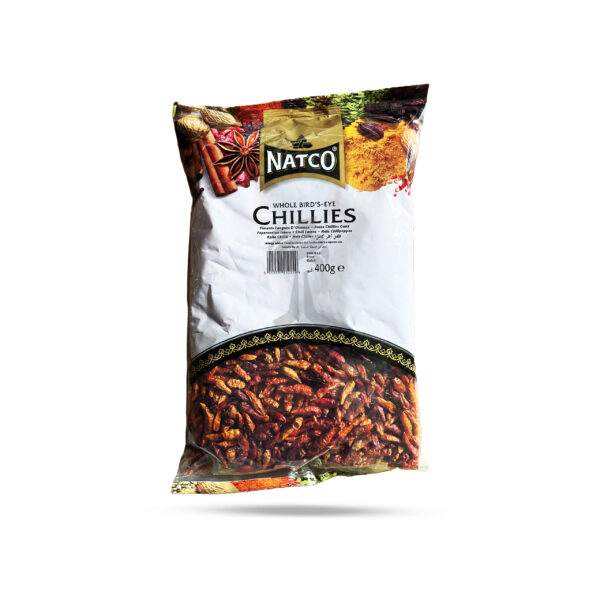 Natco Whole Bird's-Eye Chillies 400g