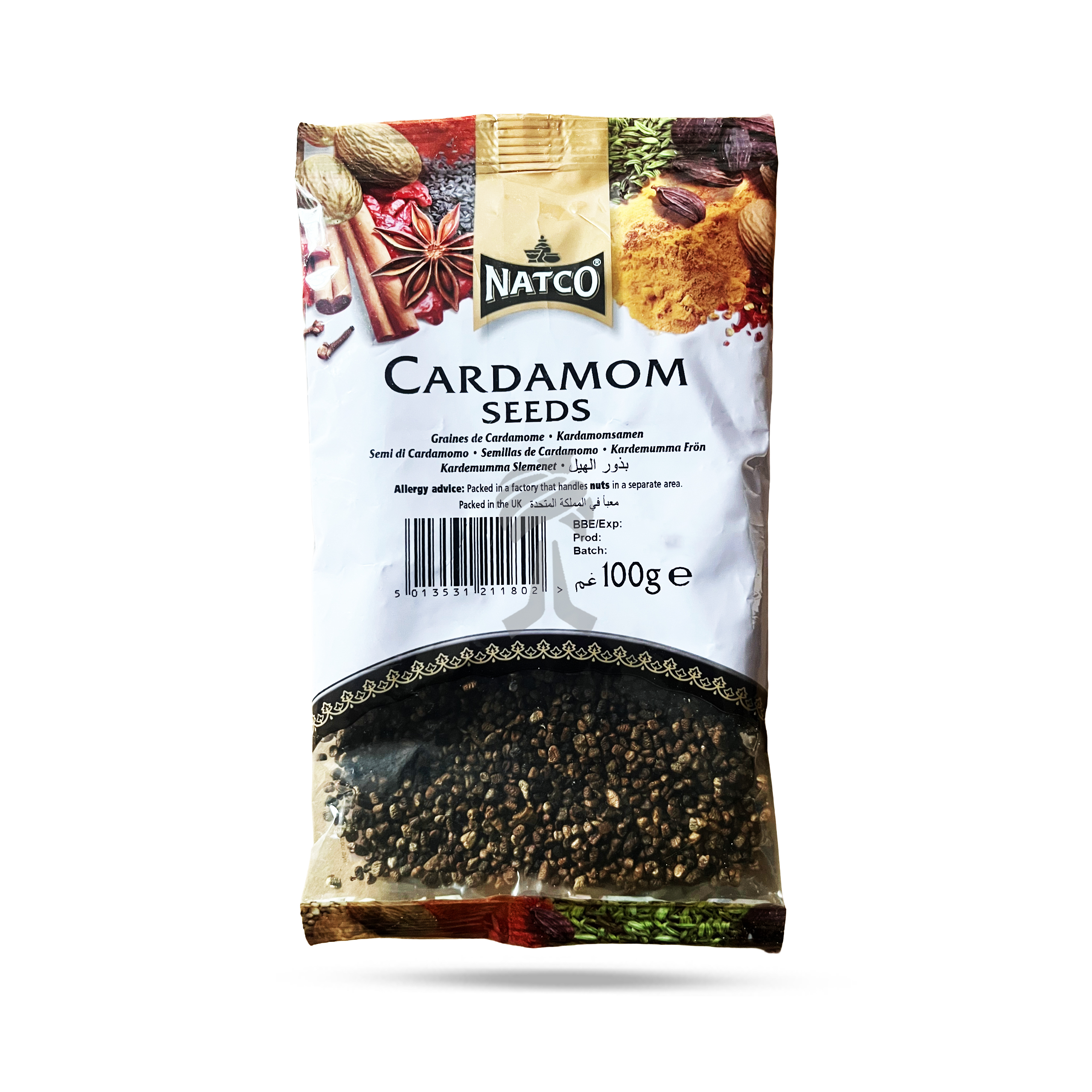 Natco Cardamom Seeds 100g