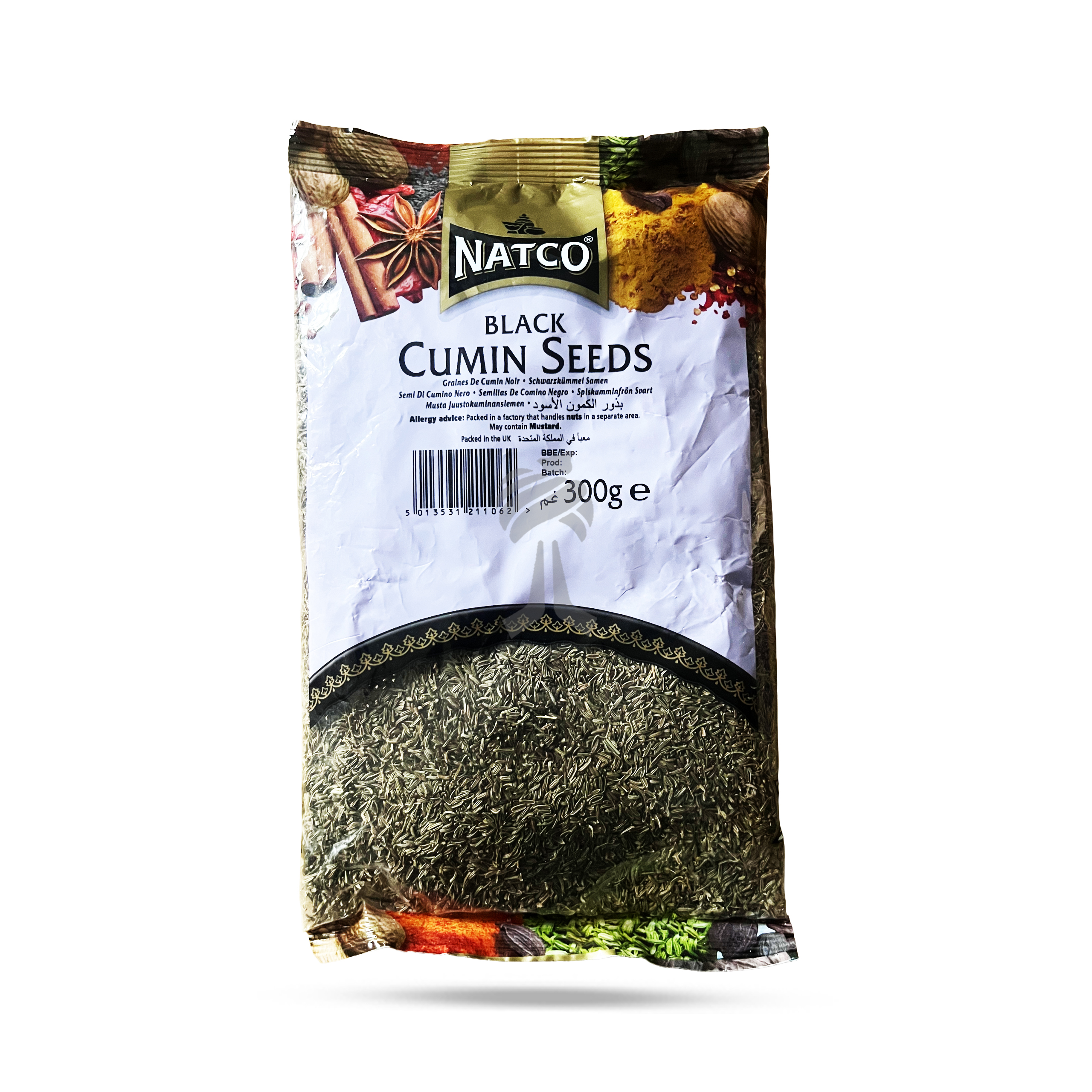 Natco Cumin Seeds Black 300g