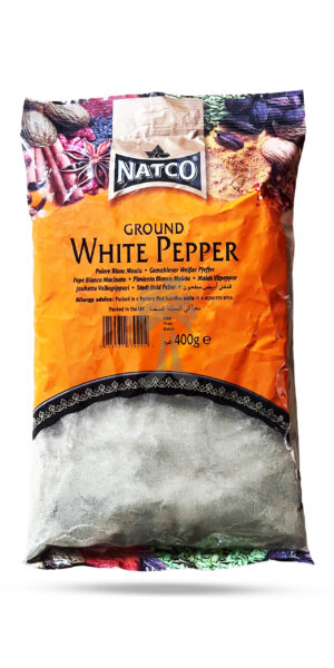 Natco White Pepper Ground 400g