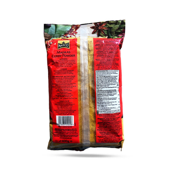 Natco Madras Curry Powder 400g - Image 2