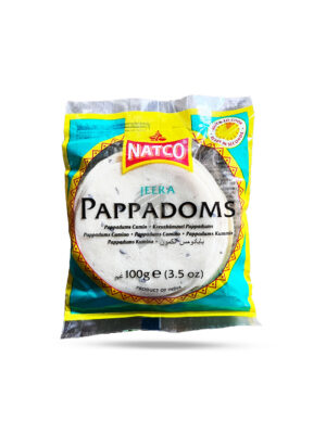 Natco Jeera Pappadoms 200g