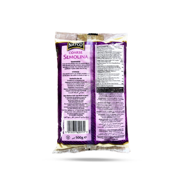 Natco Coarse Semolina 500g - Image 2