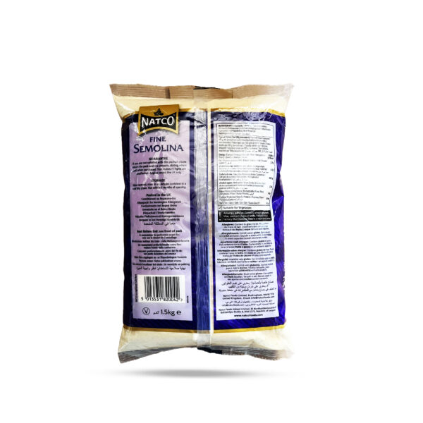 Natco Fine Semolina 1.5kg - Image 2